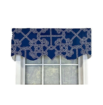 Rlf Home Ralph Lauren Ruffled Provance 3" Rod Pocket Valance 50" x 17"