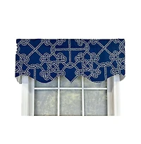 Rlf Home Ralph Lauren Ruffled Provance 3" Rod Pocket Valance 50" x 17"