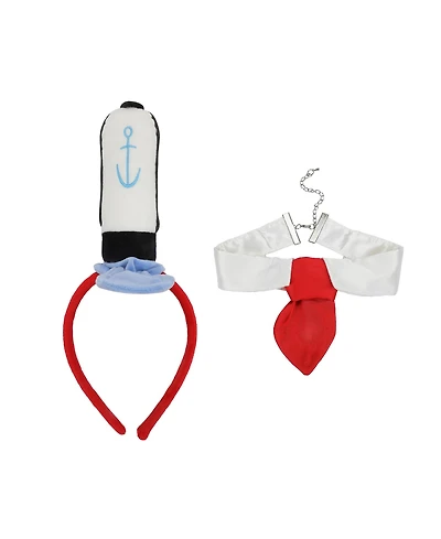 Spongebob Squarepants Krusty Krab Cosplay Character Headband and Tie