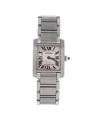 Pre-Owned Cartier Tank Francaise Quartz Watch in Stainless Steel 20mm
