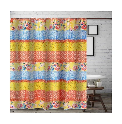 Greenland Home Fashions Skylar Ruffle-Embellished Shower Curtain