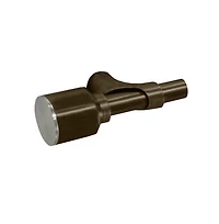 Thermaplus Patented Blackout Exclusive Curtain Rod Cap Finial Extendable