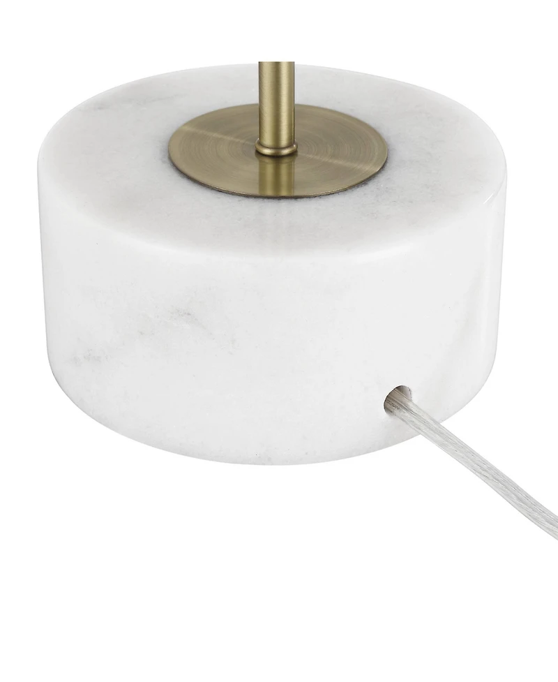 360 Lighting Bella 24 1/2" High Brass 1-Light Table Lamp Set of 2