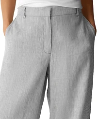 Eileen Fisher Women's High-Rise Wide-Leg Trousers