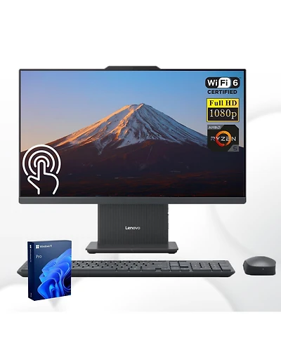 Lenovo IdeaCentre I 27" All-in-One Amd Ryzen 5 16GB Ram Amd Radeon Graphics 1TB Ssd Storage Windows 11 Pro 100Hz