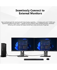 Lenovo ThinkCentre M70s Sff Desktop Intel Core Ultra 7 64GB Ram Intel Graphics 2TB Ssd Storage Windows 11 Pro