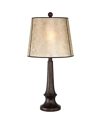 Franklin Iron Works Naomi Industrial Rustic Table Lamp 25"
