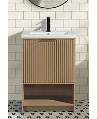 Ari Bath Diego 24" Bathroom Vanity Oak