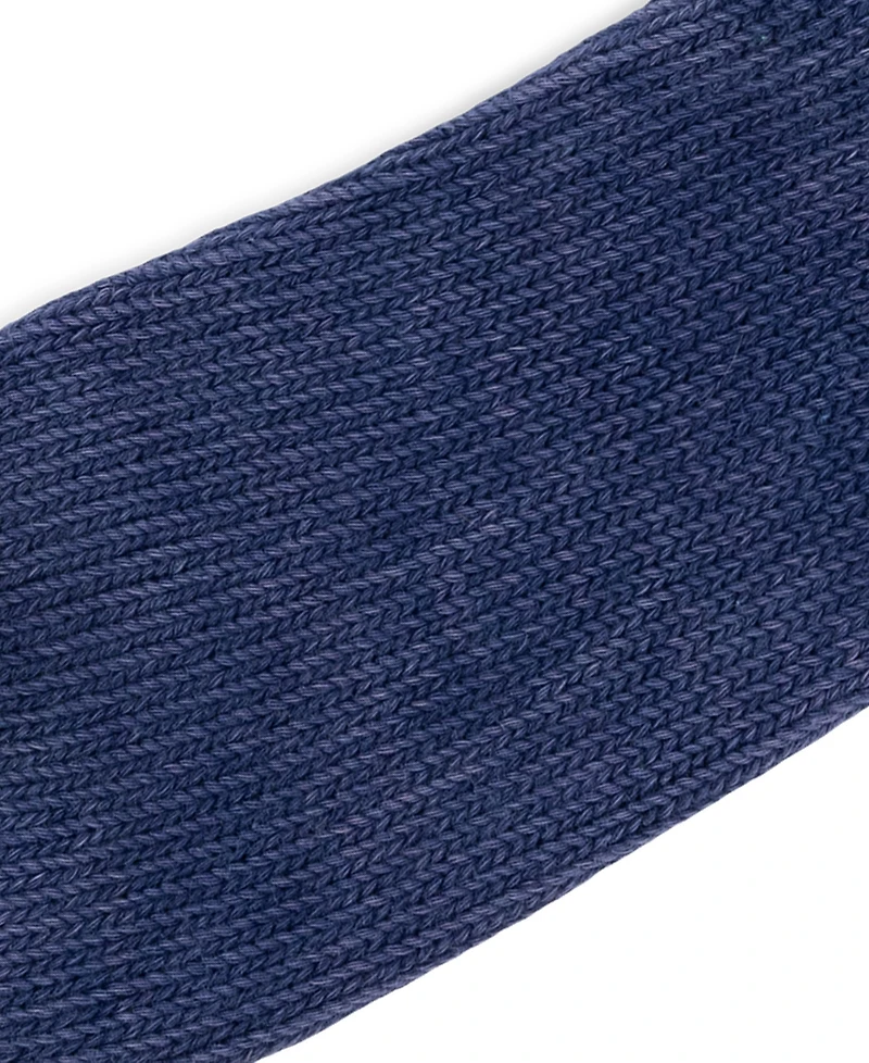 Polo Ralph Lauren Men's Indigo Flag Ribbed Cuff Sock