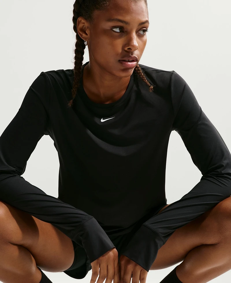 Nike Women's One Classic Dri-fit Long-Sleeve Top
