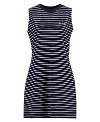 Barbour Women's Hartland Striped Crewneck Mini Dress