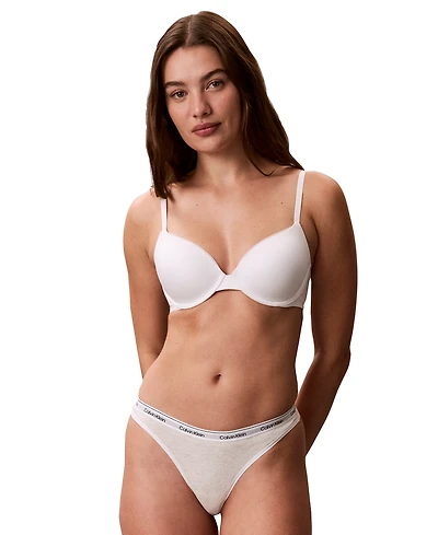 Calvin Klein Women's Modern Logo Thong Underwear QD5043