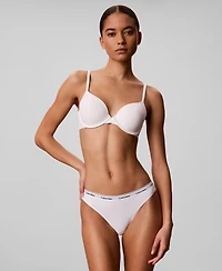 Calvin Klein Women's Modern Logo 3-Pack Bikini Underwear QD5207