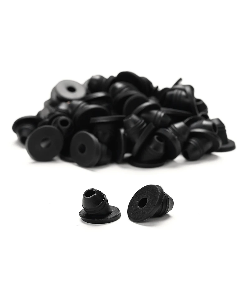 Yescom 60PCS Cable Railing Rubber Grommets 30 Degree Sleeves for 1/8" to 3/16"