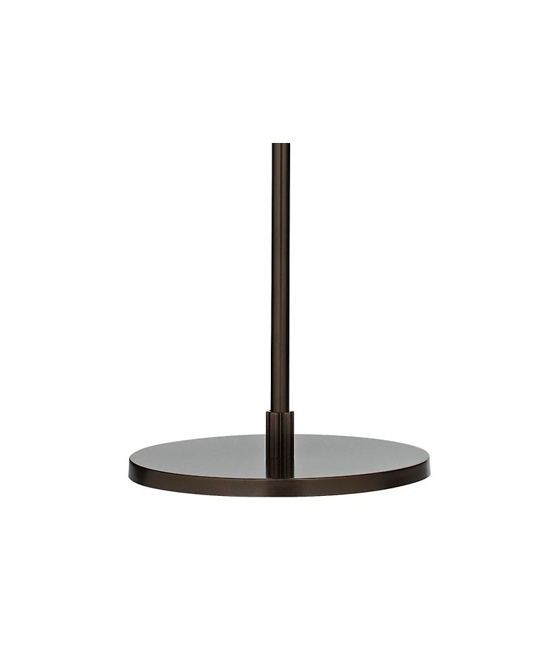 Possini Euro Design Raymond Modern 69" Tall Arc Floor Lamp with Smart Socket Bronze Adjustable Shade for Living Room Reading