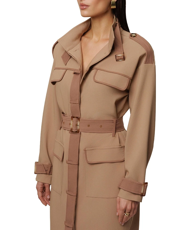 Jluxlabel Women's Icon Belted Midi Dress