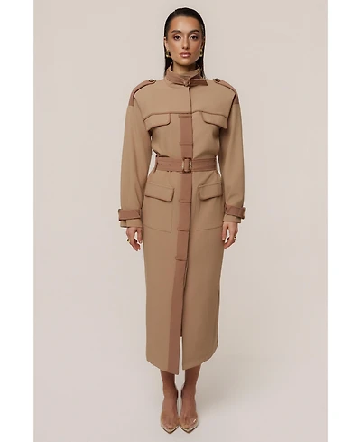 Jluxlabel Women's Icon Belted Midi Dress