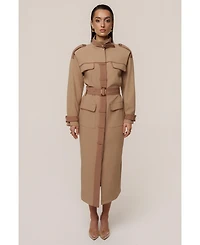 Jluxlabel Women's Icon Belted Midi Dress