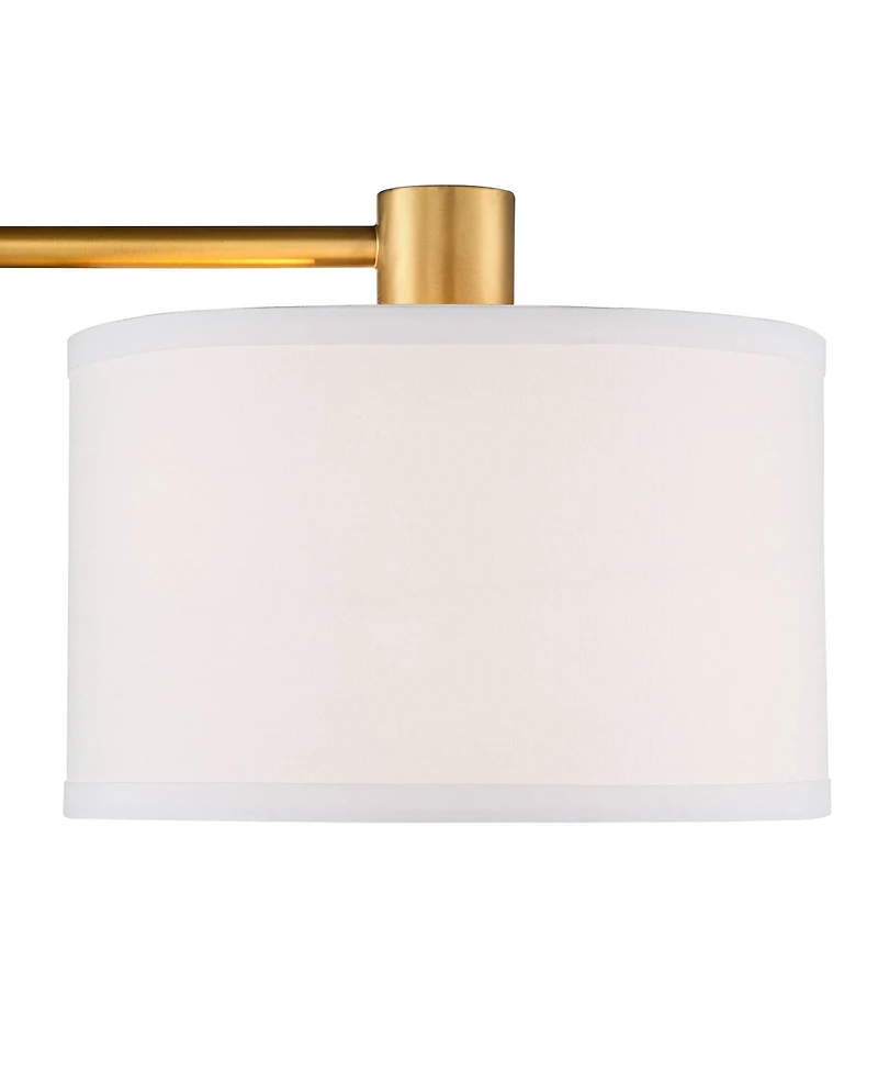 360 Lighting Colby 21" High Small Modern Desk Lamps Set of 2 Usb Port Ac Power Outlet Smart Socket Metal Home Office Charging