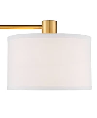 360 Lighting Colby 21" High Small Modern Desk Lamps Set of 2 Usb Port Ac Power Outlet Smart Socket Metal Home Office Charging