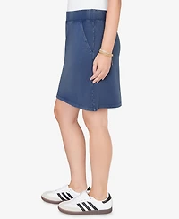 Ruby Rd. Petite French Terry Pull-On Skort