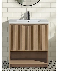 Ari Bath Diego 30" Bathroom Vanity Oak