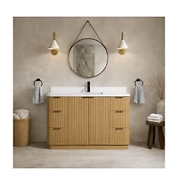 Ari Bath Calamigo 48" Bathroom Vanity Oak