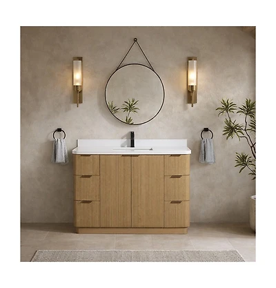 Ari Bath Calamigo 48" Bathroom Vanity Oak