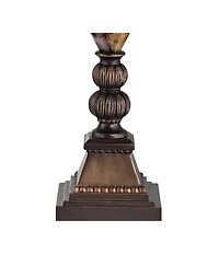 Kathy Ireland Traditional Table Lamps 27" Tall Set of 2 Aged