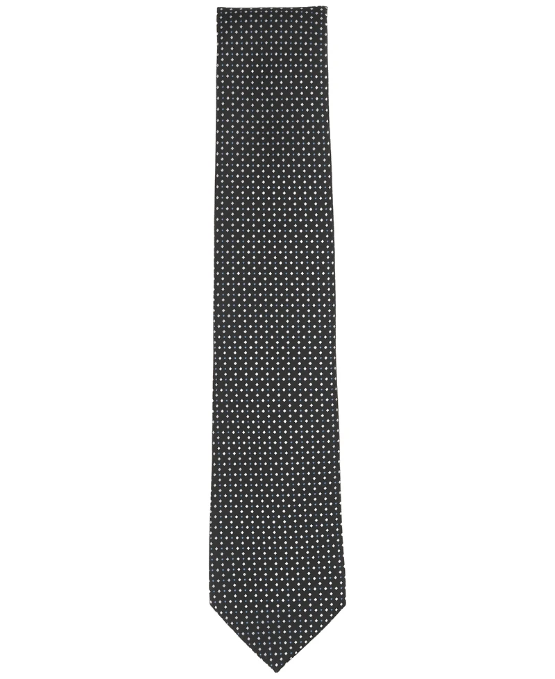 Club Room Men's Sherwood Geometric Pattern Tie, Macy's Exclusive