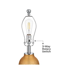 Possini Euro Design Possini Euro Lapis 28 1/4" High Tian Art Glass Table Lamp