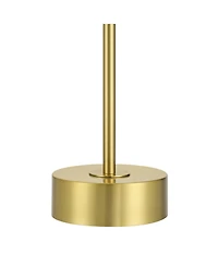 360 Lighting Lia 22 1/2" High Metal Mushroom Pull-Chain 2-Light Table Lamp