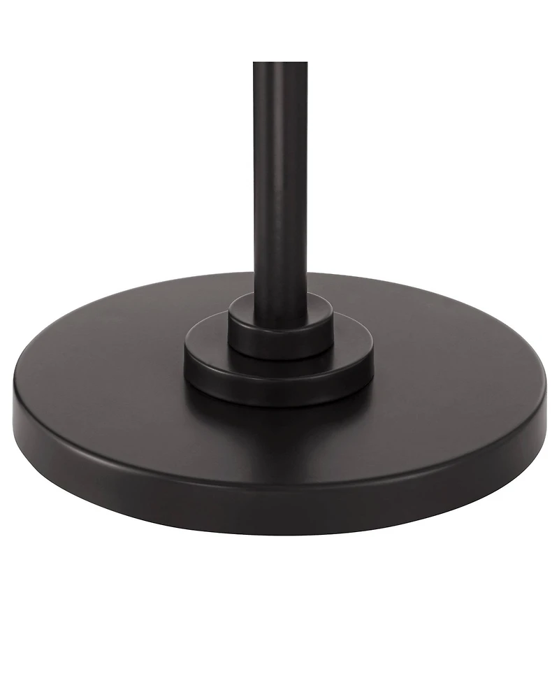 360 Lighting Romero Farmhouse Rustic 61.5" Tall Standing Floor Lamp Pole Swing Arm