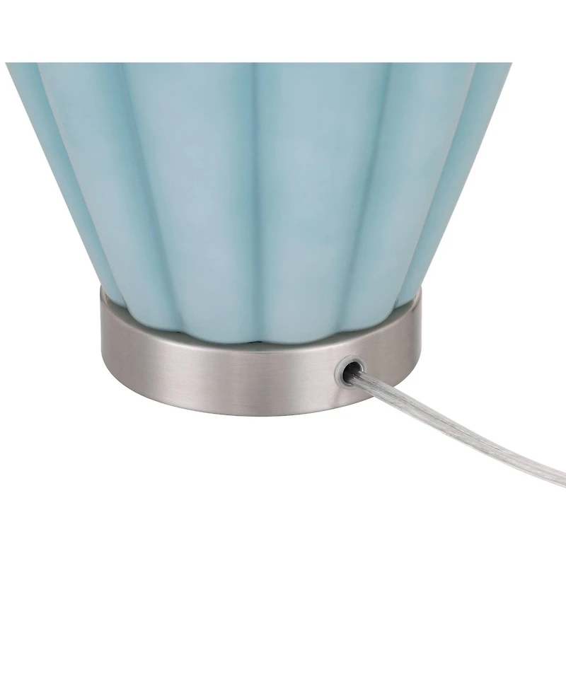 360 Lighting Leros 27 1/2" High Glass Gourd Table Lamp Set of 2