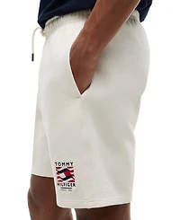 Tommy Hilfiger Men's Rwb Box Flag Drawstring Shorts