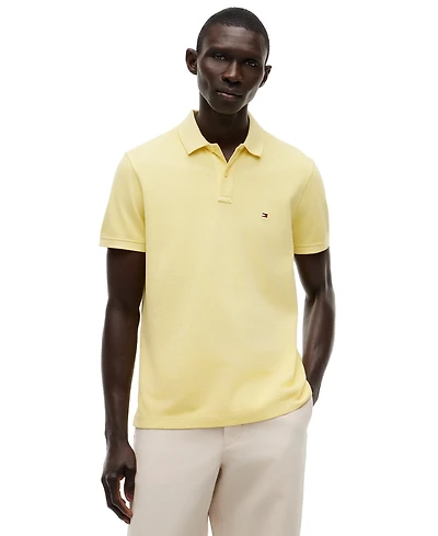 Tommy Hilfiger Men's Short Sleeve Garment-Dyed Polo Shirt
