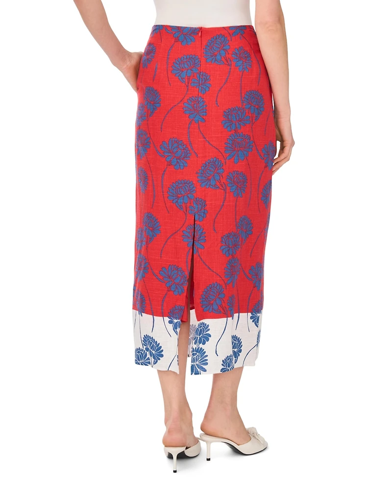 1.state Women's Printed Skirt
