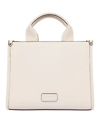 Tommy Bahama Darcy Leaf Motif Medium Tote – Embossed Pu Convertible Top Handle and Crossbody Bag