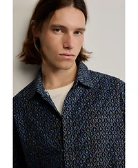 Desigual Men's Ethnic embroidered shirt