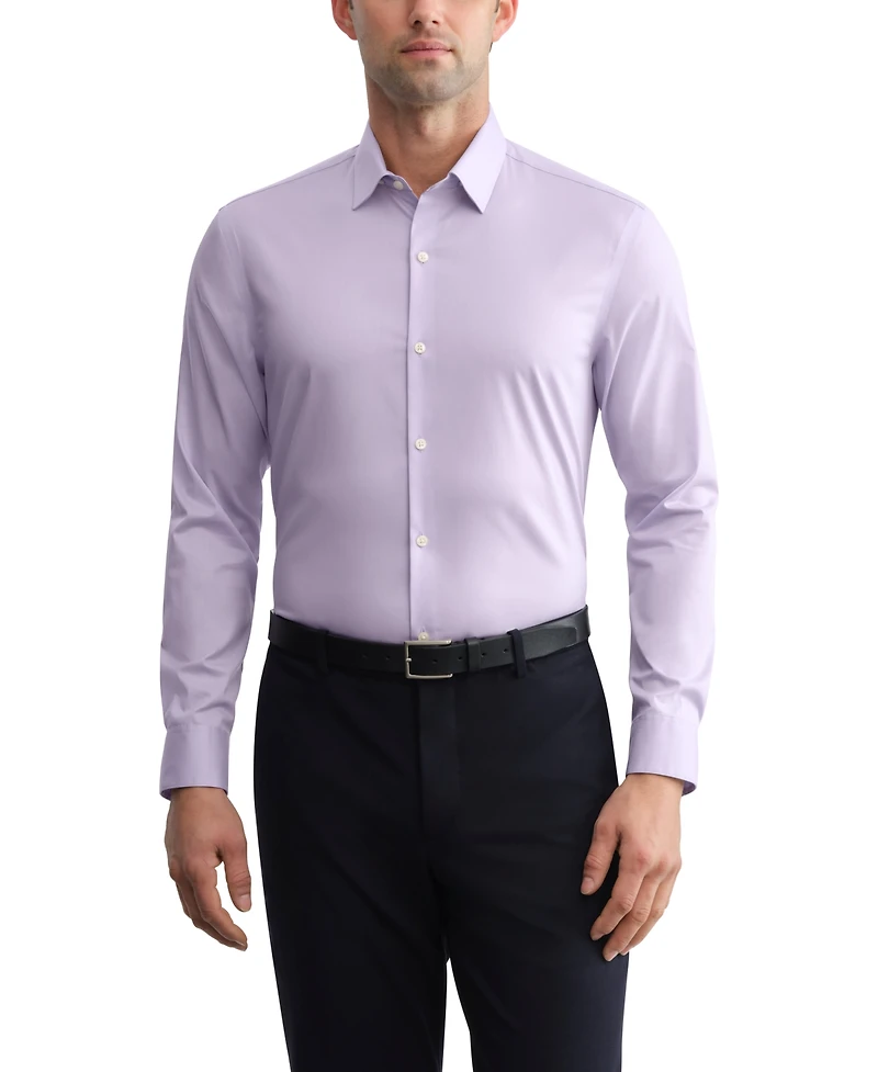 Calvin Klein Men's Long-Sleeve Spread Collar Dress Shirt