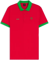 Boss by Hugo Men's Paddy Portugal Country Flag Trim Polo Shirt