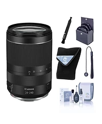 Canon Rf 24-240mm f/4-6.3 Is Usm Zoom Lens, Bundle with ProOptic 72mm Filter Kit, Cleaning Kit, Lens Cleaner, Lens Wrap, Lens Cap Tether