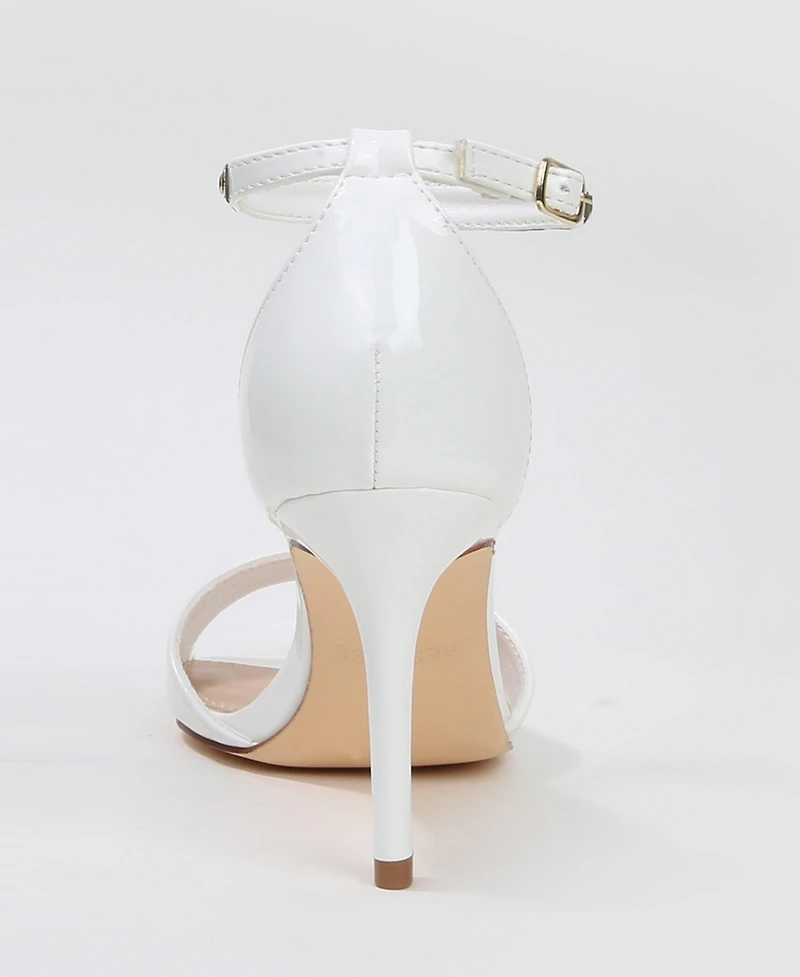 Berness Women's Hunter Stiletto Sandals with Gold-Tone Metal Accent