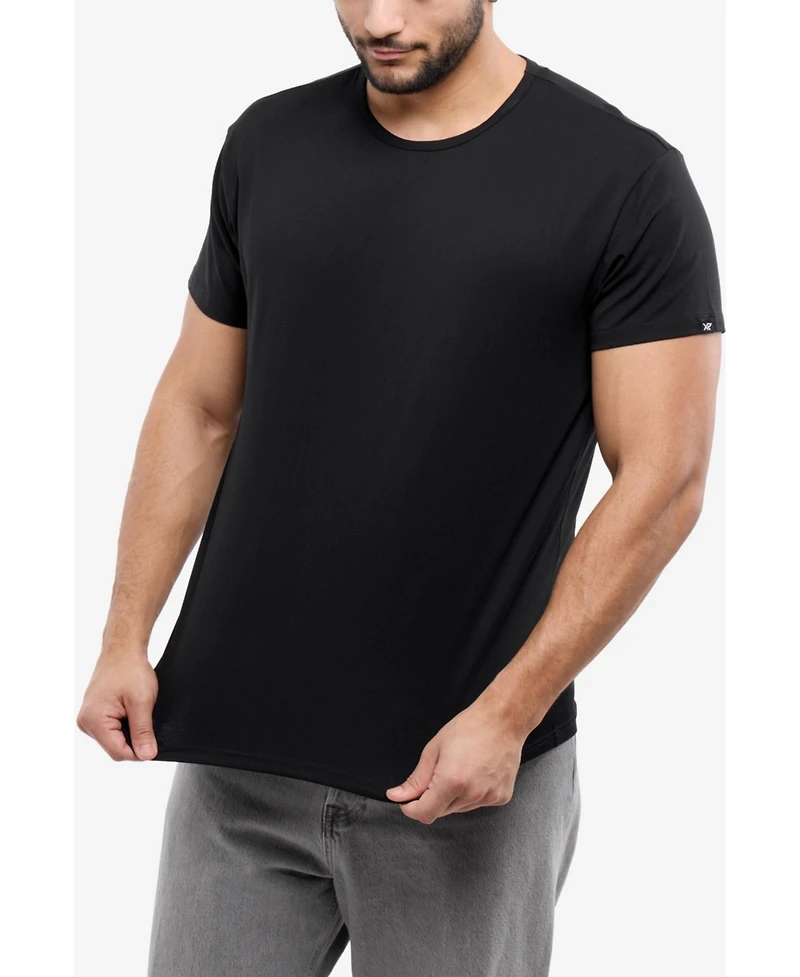 X-Ray Men's Basic Crew Neck Short Sleeve T-shirt