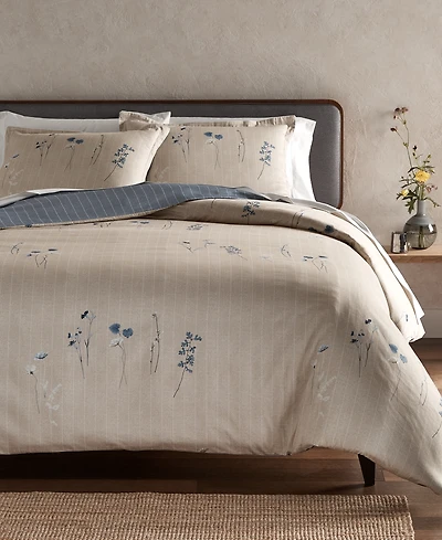 Boss Home Azure Mist Cotton Duvet Cover