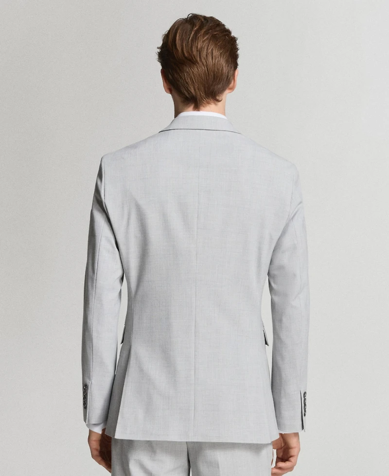 Mango Men's Stretch Fabric Super Slim-Fit Suit Jacket