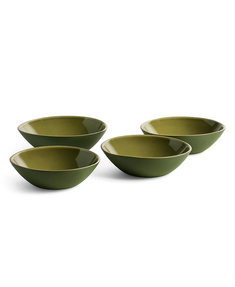 Gharyan Stoneware, Stoneware Soup Plate | Dadasi 7.9" - Set of 4