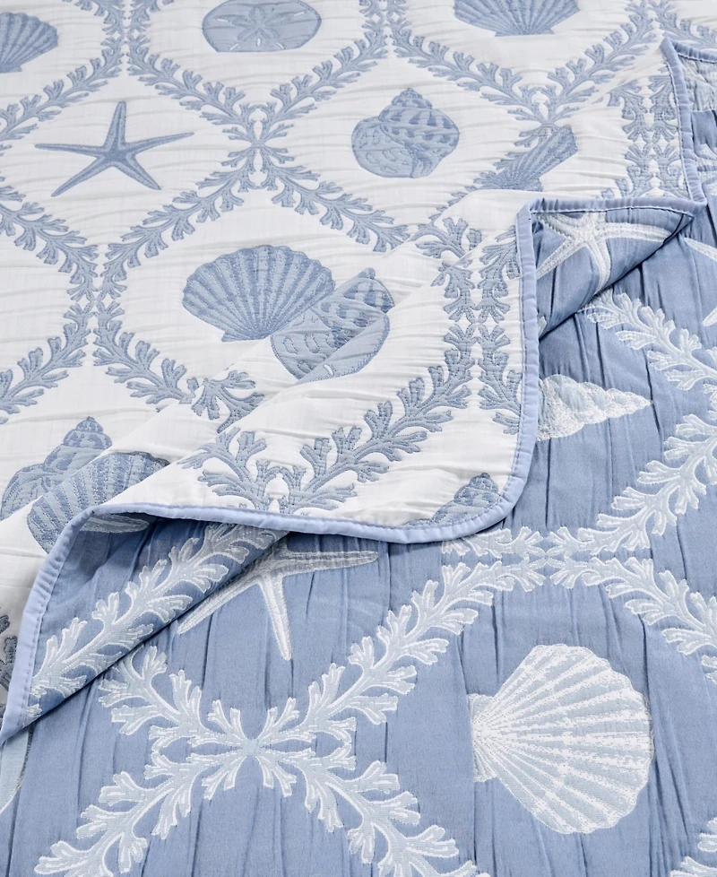 Greenland Home Fashions Laguna Reversible 2-Pc. Coverlet Set, Twin/Twin Xl