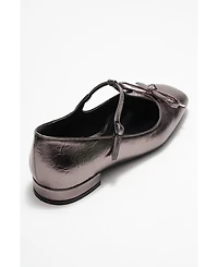 Prologue Shoes Women's Lorena T Strap Ballet Flat