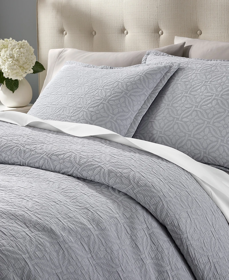 Charter Club Lattice Medallion 3-Pc. Comforter Set, Full/Queen, Exclusively at Macy's